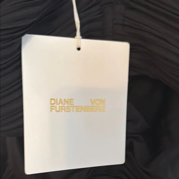 Diane Von Furstenberg Size S Black Caty Dress - Picture 4 of 6